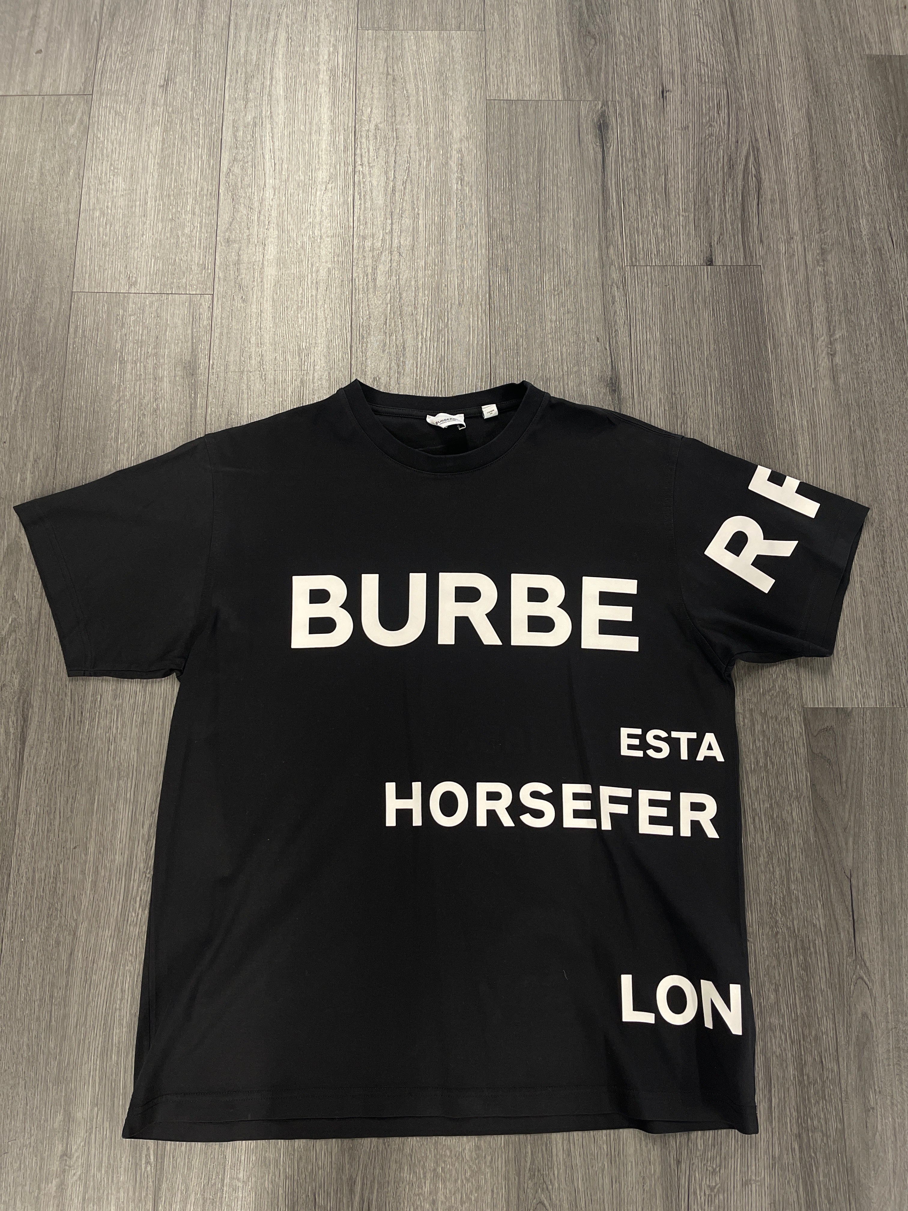 Burberry Horseferry Print Print Tee "Black/White"