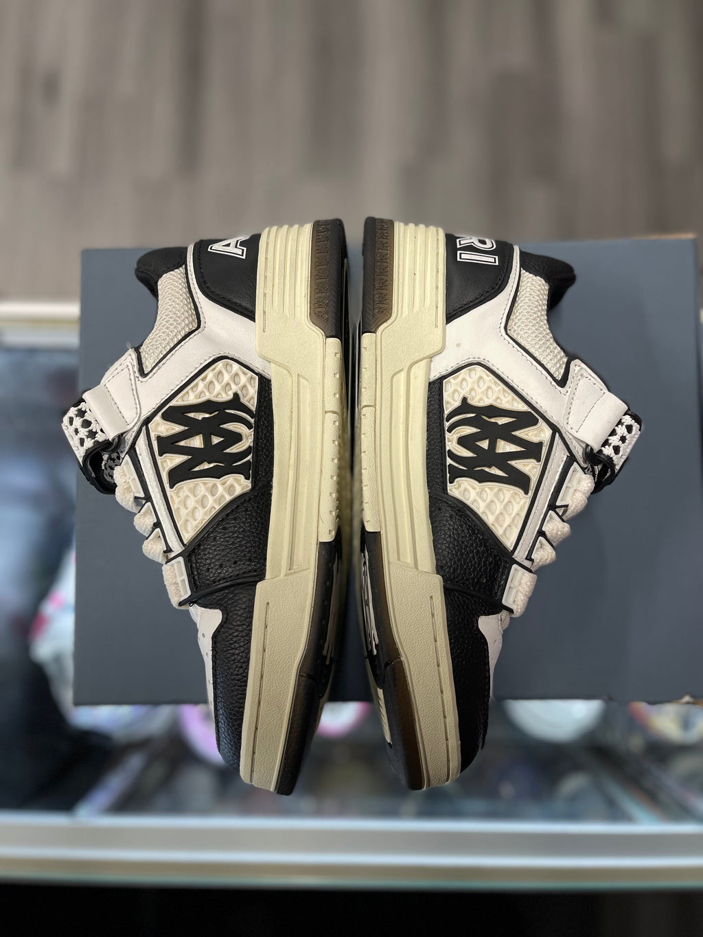 Amiri MA Skyline Low "Black/White"