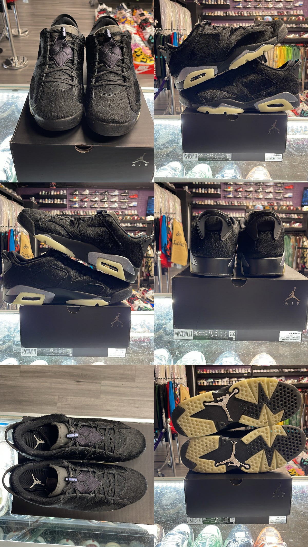 2026 Air Jordan Retro 6 Low "Blackout" (W)
