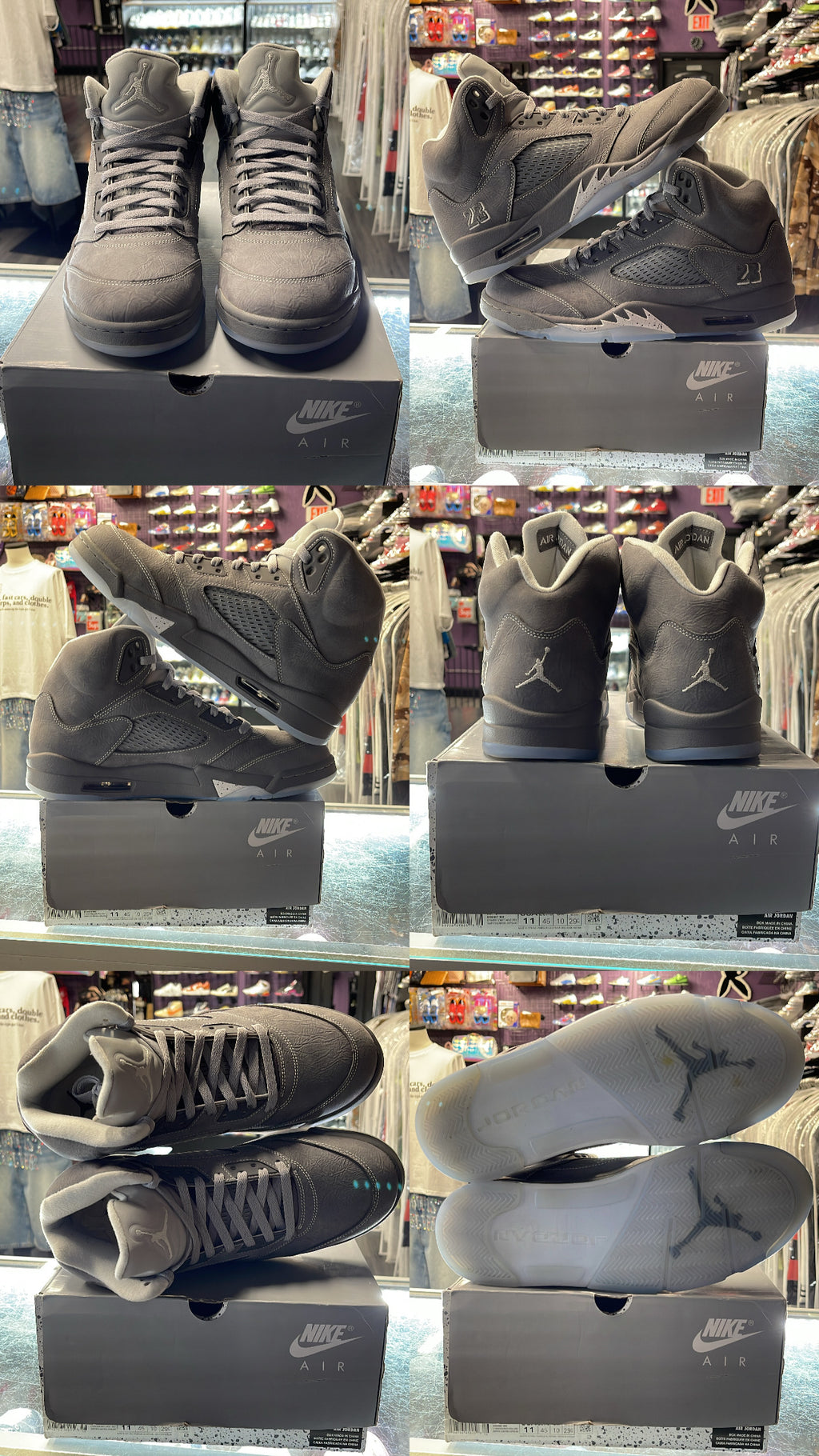 2026 Air Jordan Retro 5 "Wolf Grey"