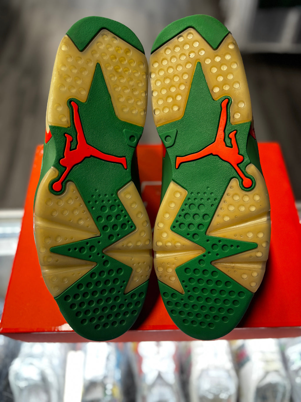 2017 Air Jordan 6 Retro NRG "Green Suede Gatorade"