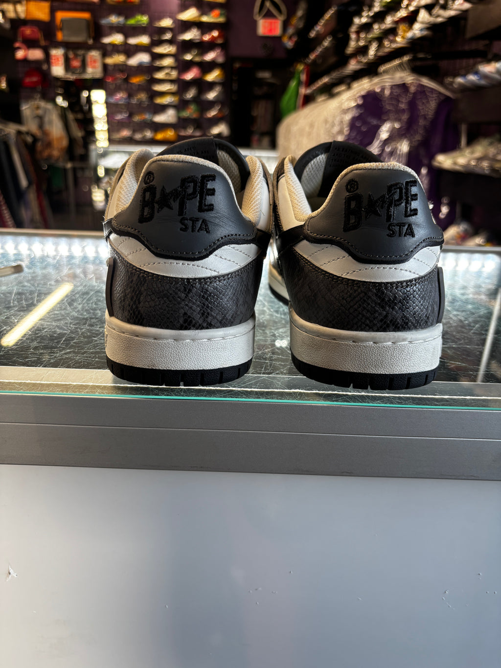 Bapesta Sk8 Sneaker "Grey/White"
