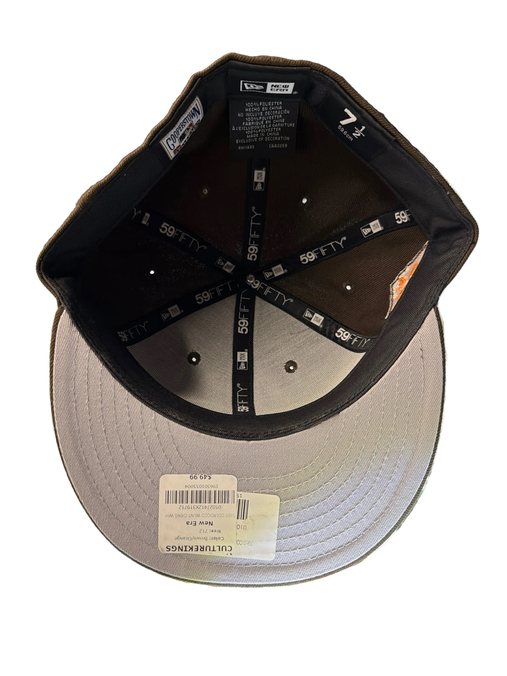 New Era 59Fifty Fitted hat “Colorado Rockies Brown”