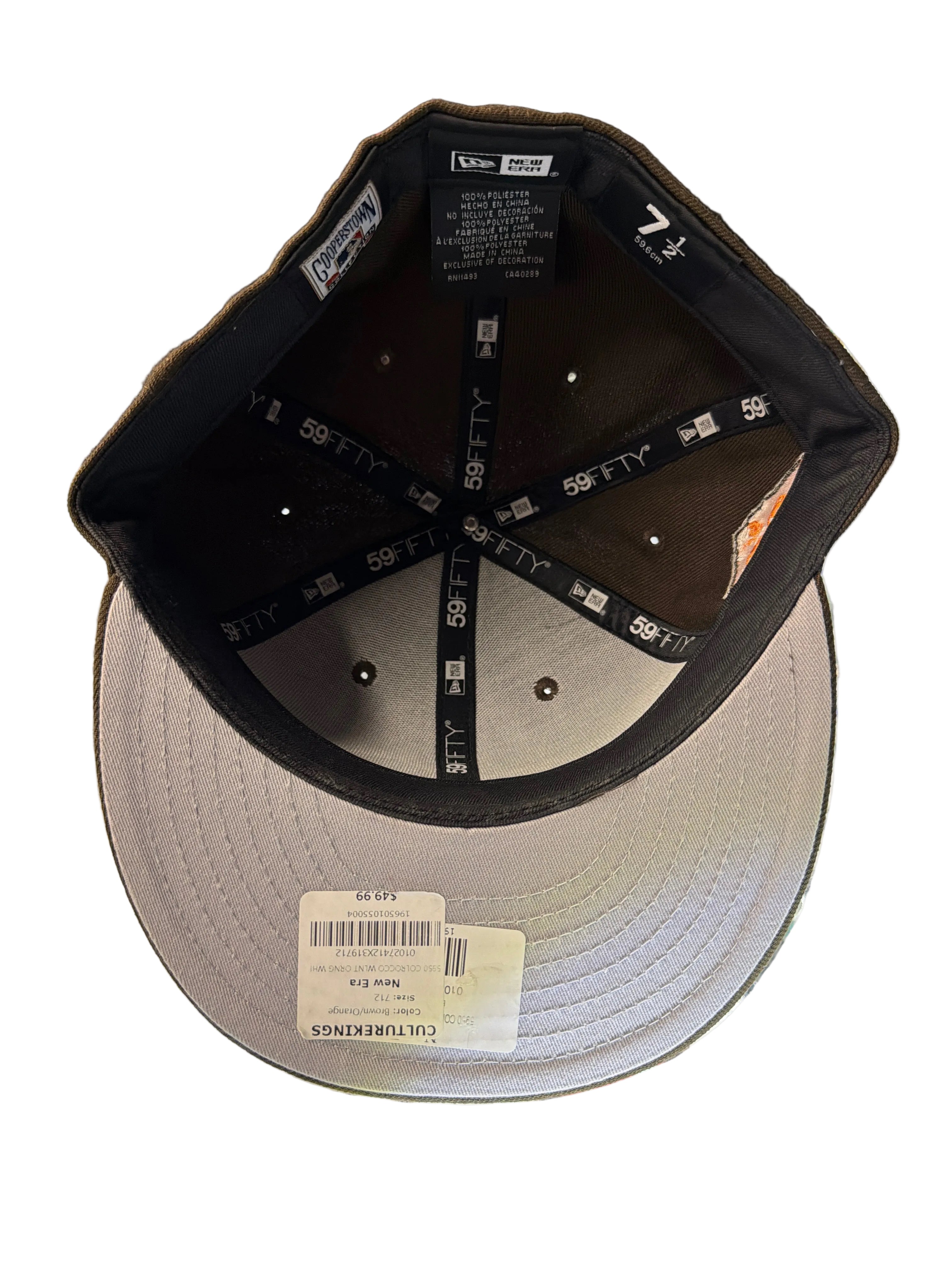 New Era 59Fifty Fitted hat “Colorado Rockies Brown”