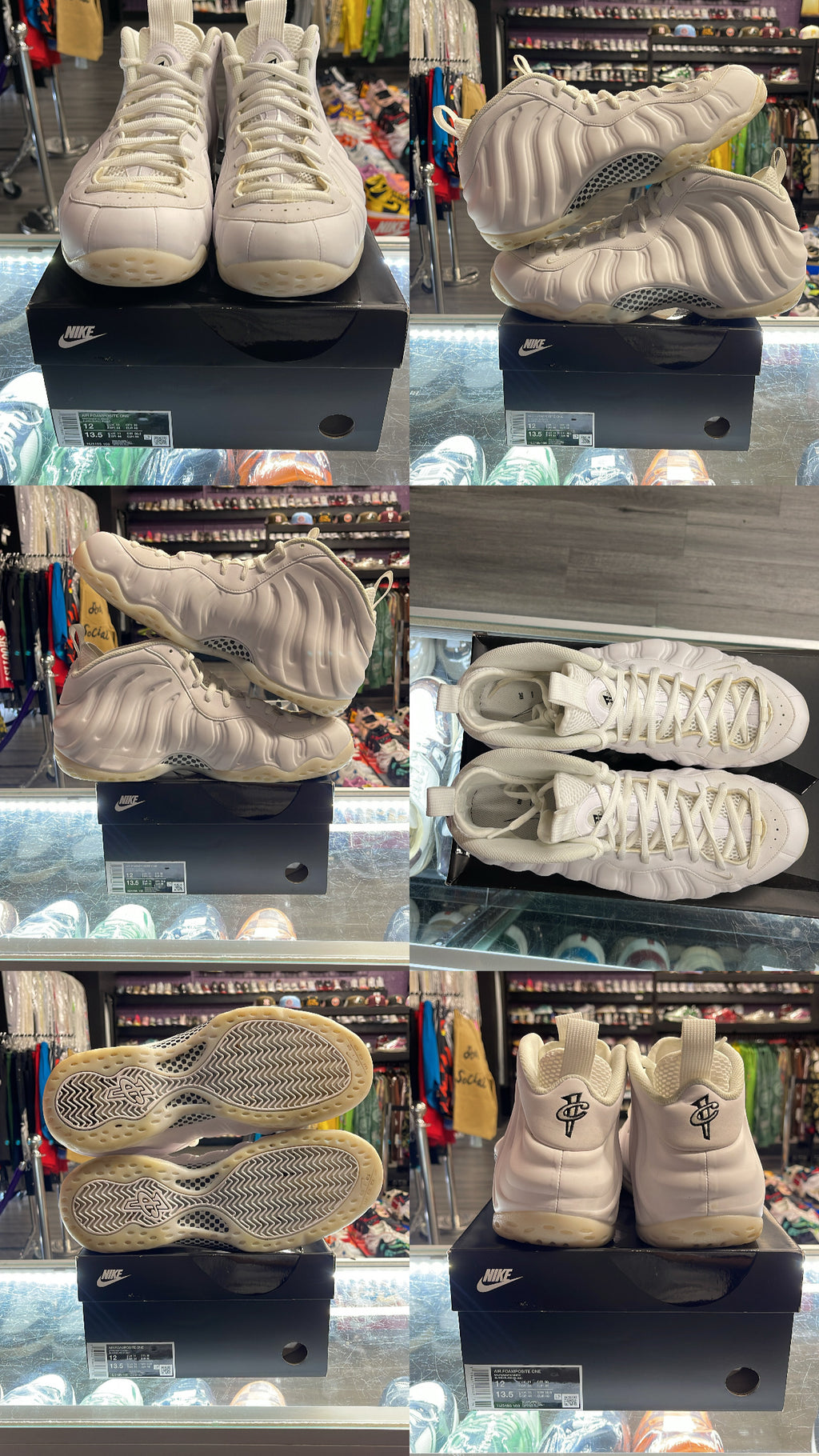 2025 Nike Air Foamposite One "Triple White"