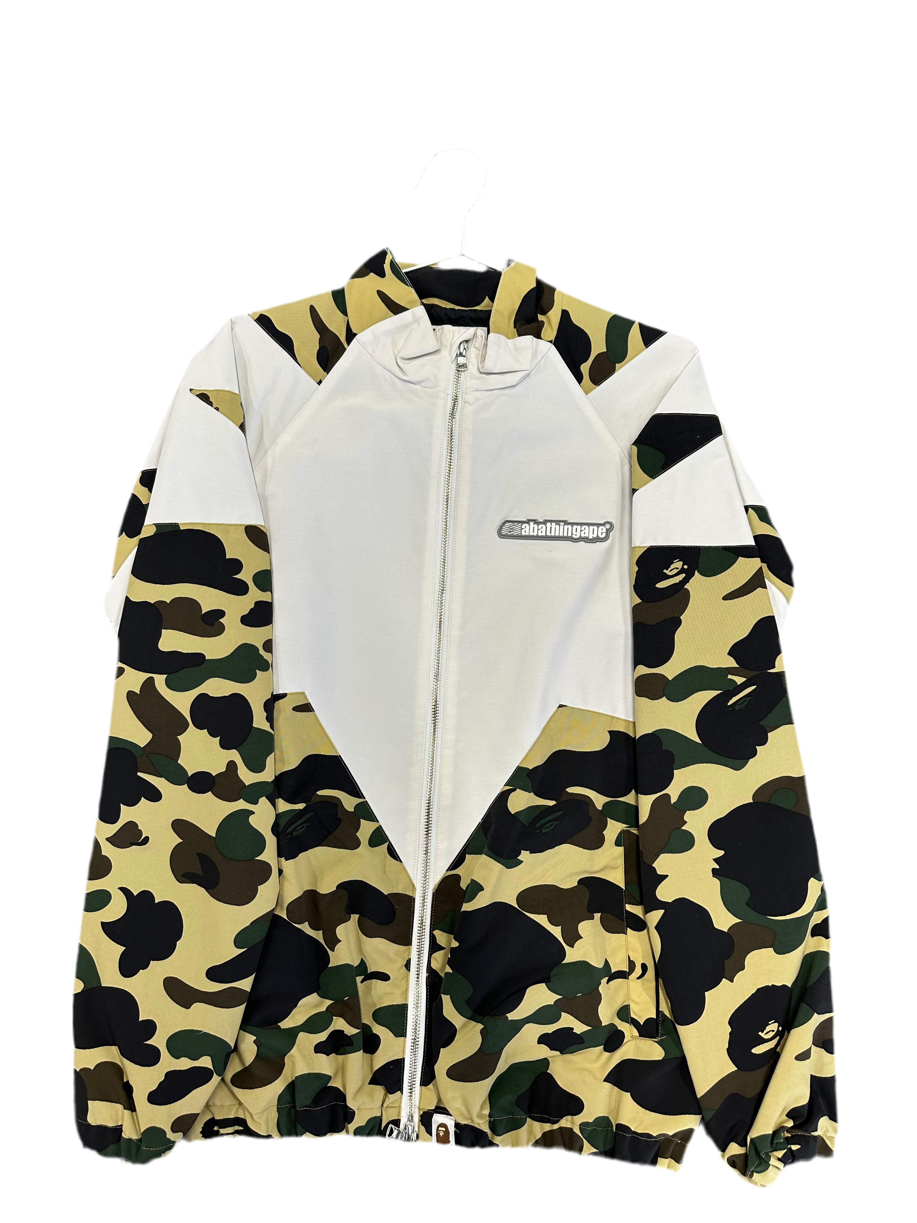 Bape Zip-Up Windbreaker "Green Camo"