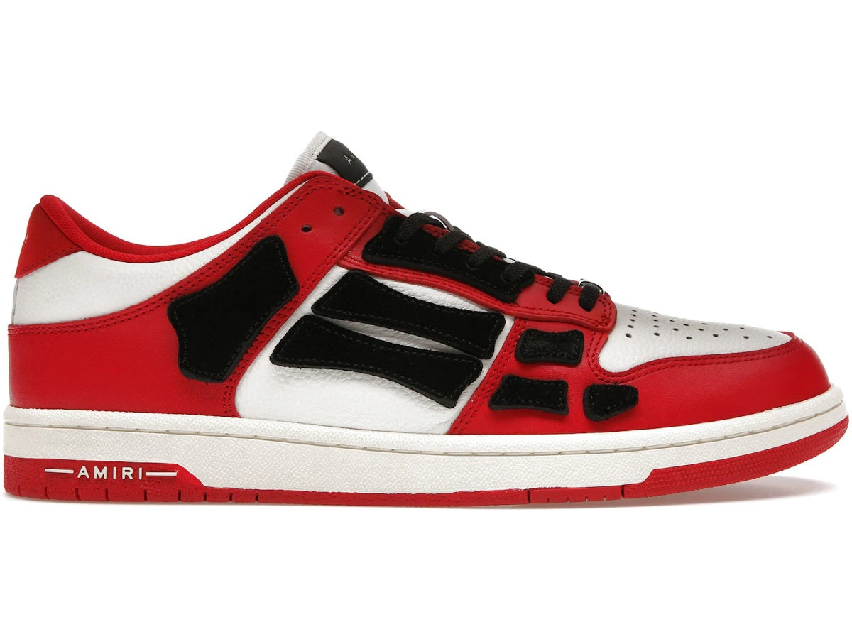 Amiri Skel Low "White/Red"
