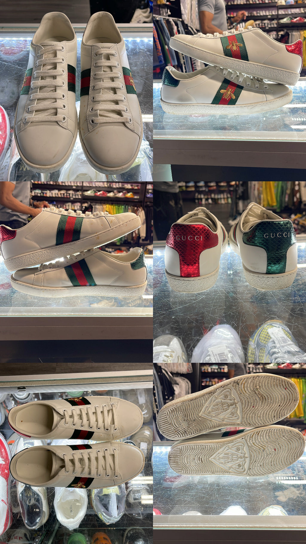Gucci Ace Sneaker Bee "Green Red"