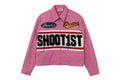 Shoot1st Denim Trucker Jacket "Pink"