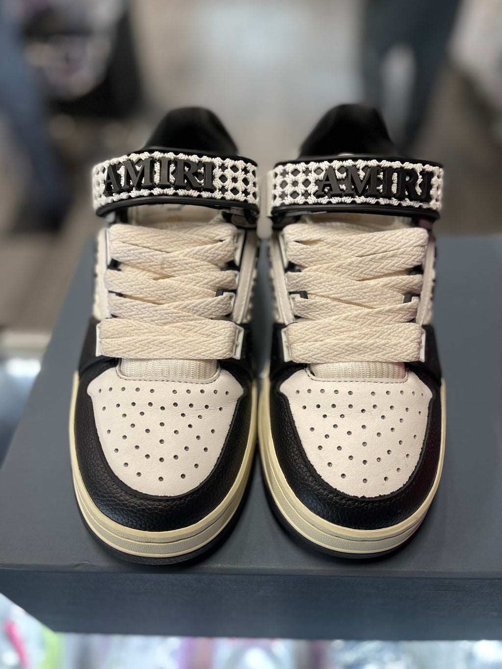 Amiri MA Skyline Low "Black/White"