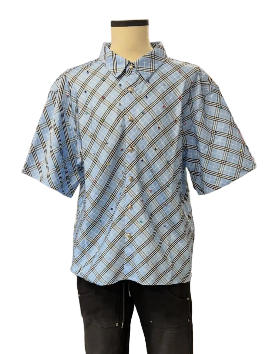 Leanne Olivere Shirt "Étoile Plaid"