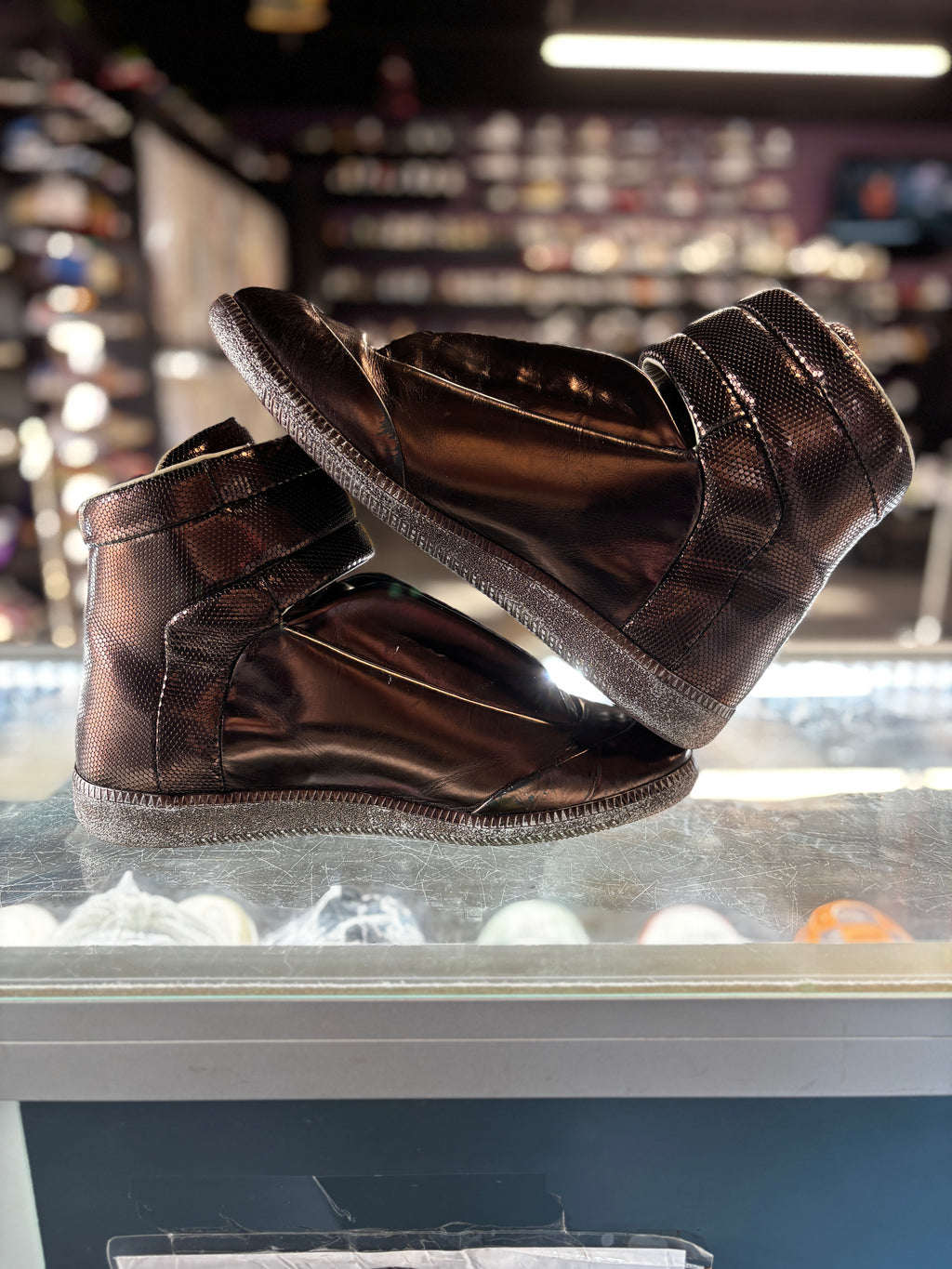 Masion Margiela Future High Top "Metallic Bronze"