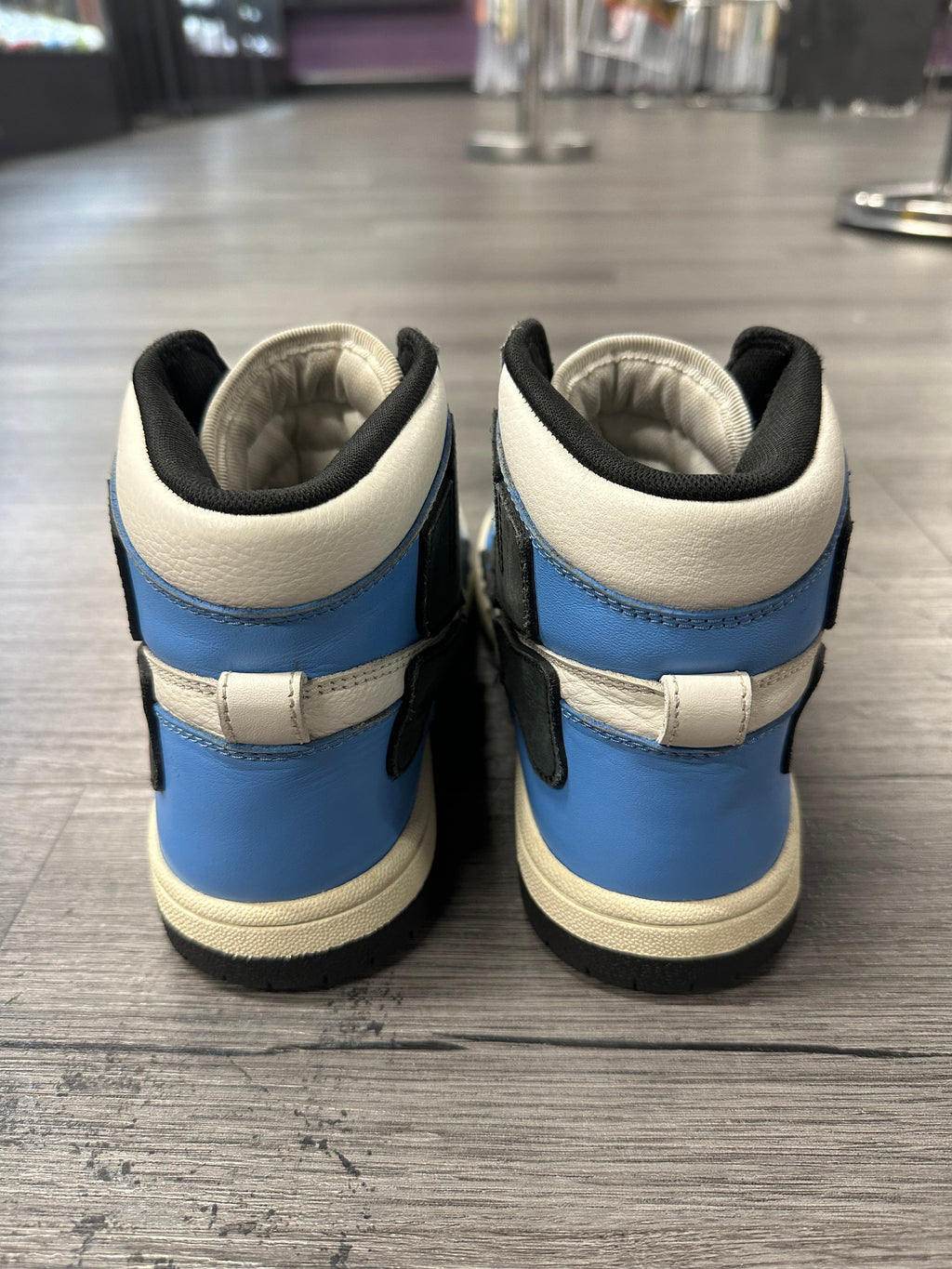 Amiri High Skel "Blue/White