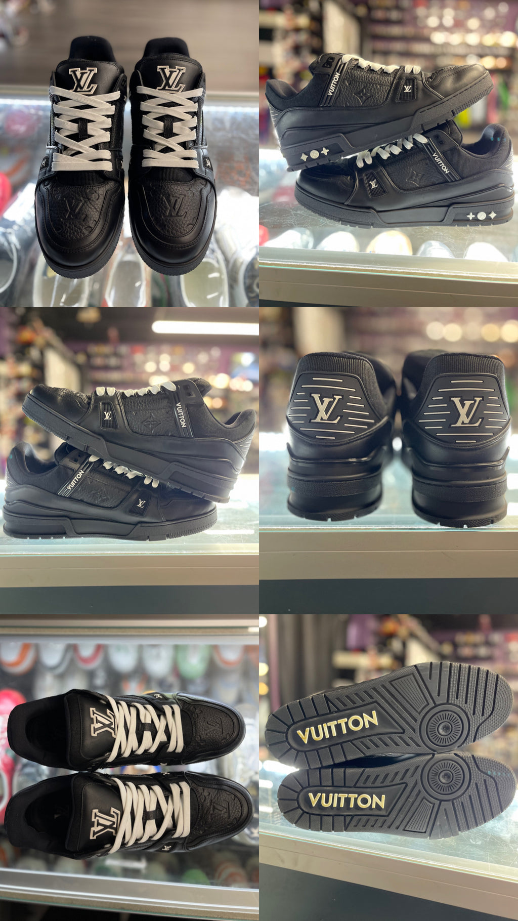 Louis Vuitton LV Trainer "Black White Monogram"