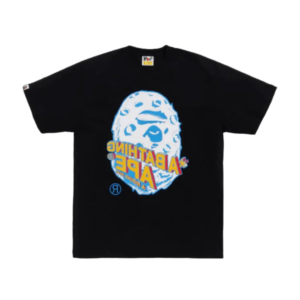Bape Moon Ape Head Tee "Black"