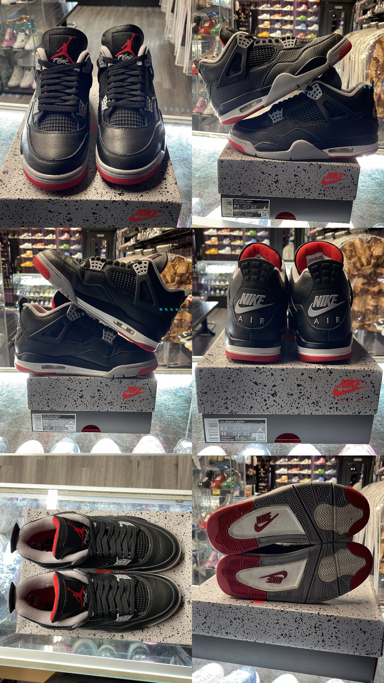2024 Air Jordan Retro 4 "Reimagined Bred"