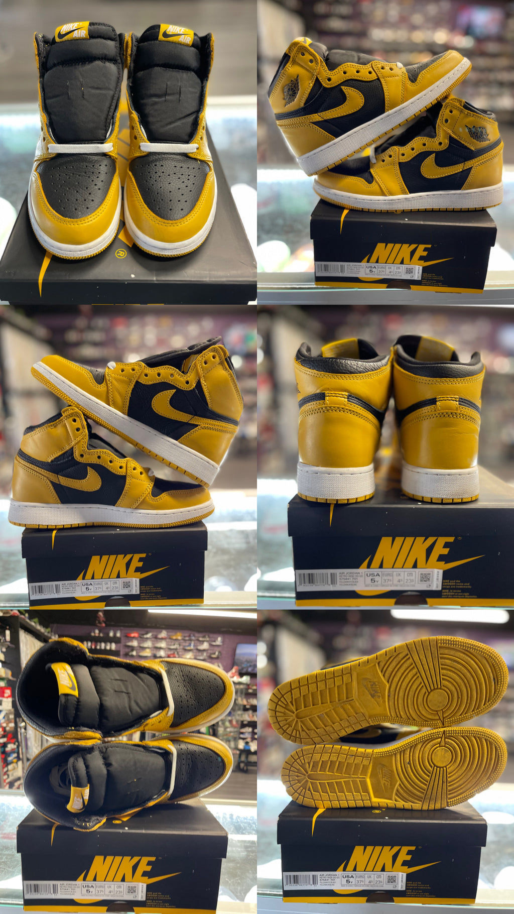 2021 Air Jordan Retro 1 High "Pollen" (GS)