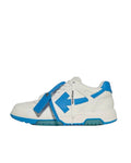 OFF-WHITE Out Of Office OOO Low Tops "White Blue"