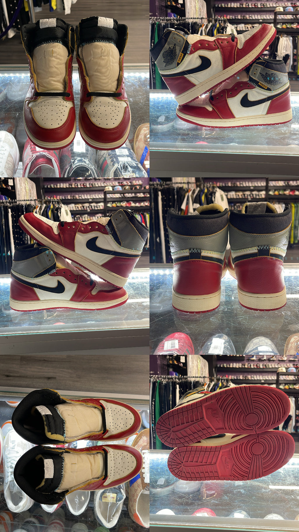 2025 Air Jordan Retro 1 x Union LA High "Chicago Shadow"