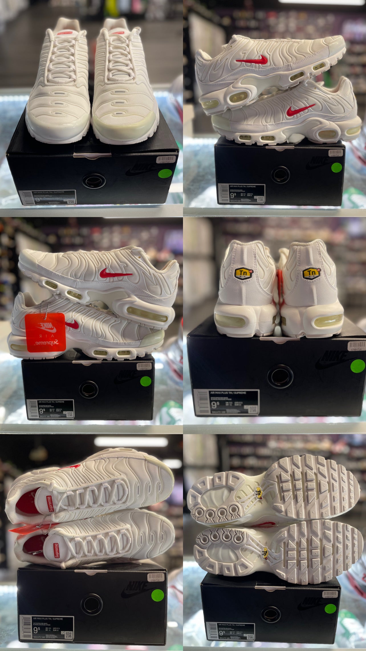 2020 Nike Air Max Plus "Supreme White"
