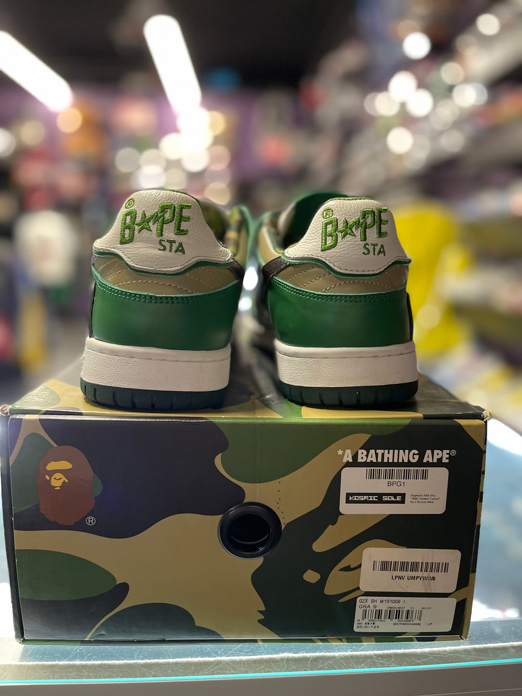 A Bathing Ape Sk8 "Green/Brown"