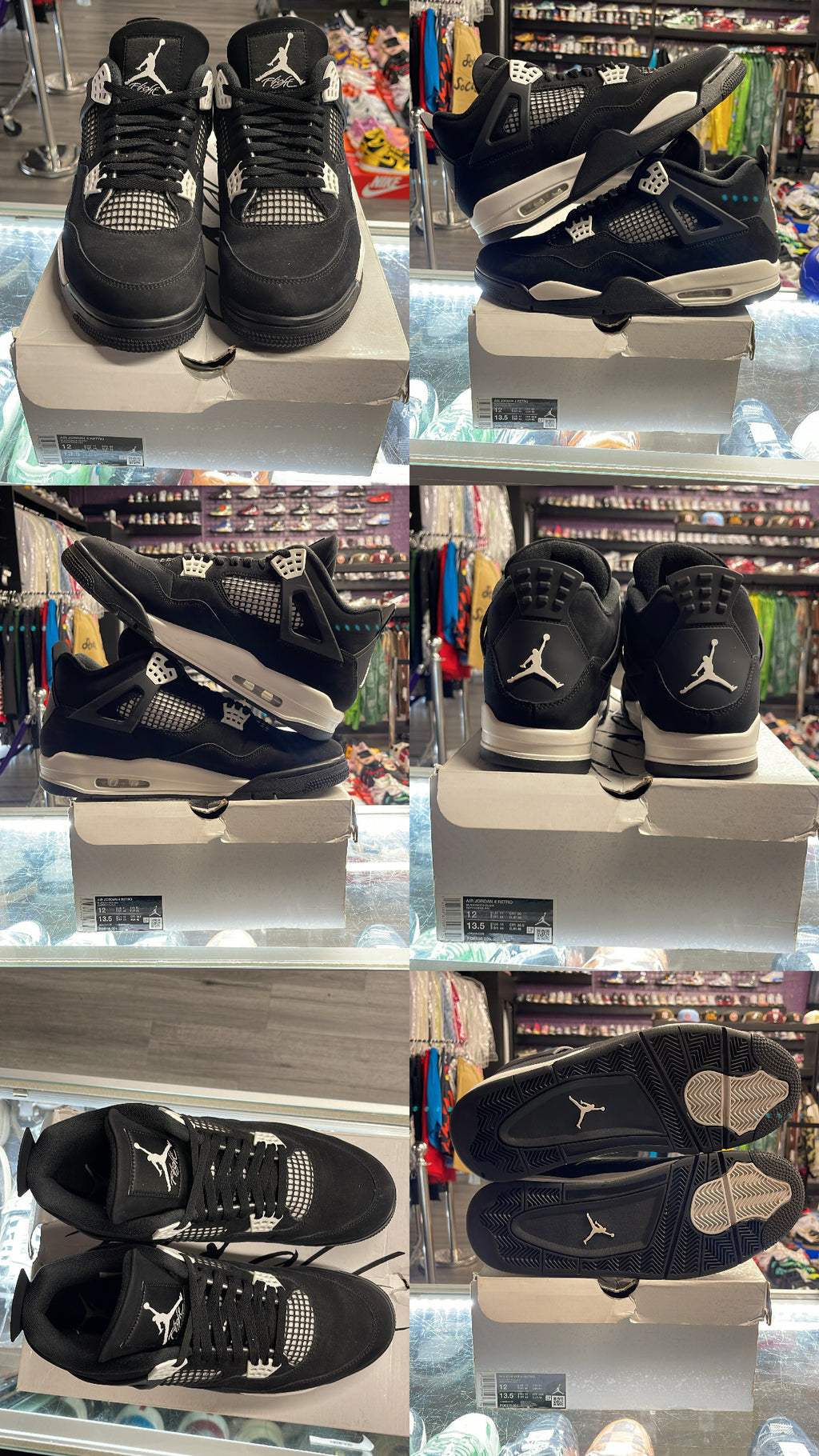 2024 Air Jordan Retro 4 "White Thunder"