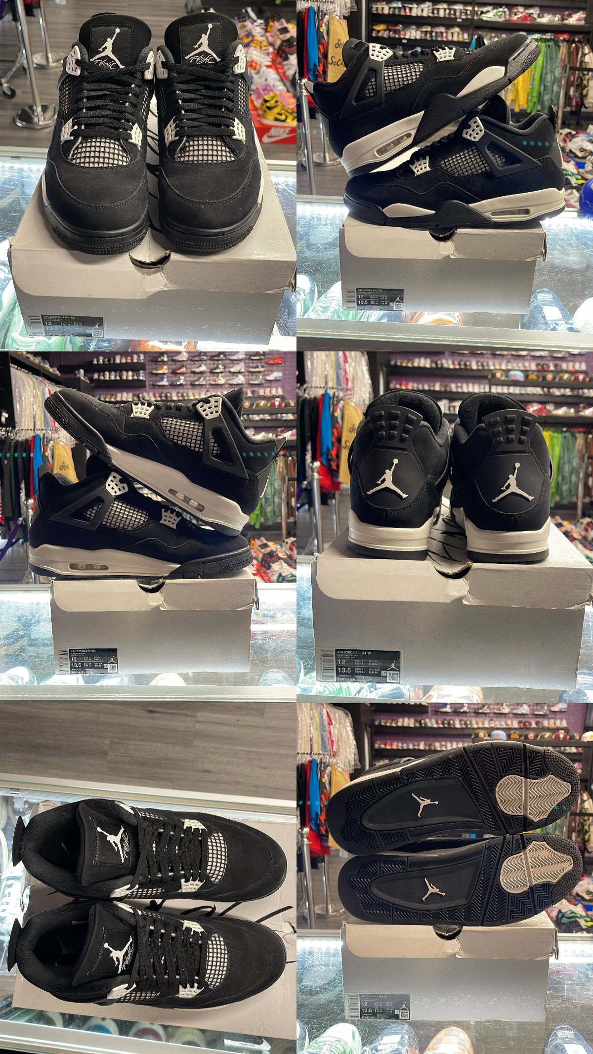 2024 Air Jordan Retro 4 "White Thunder"