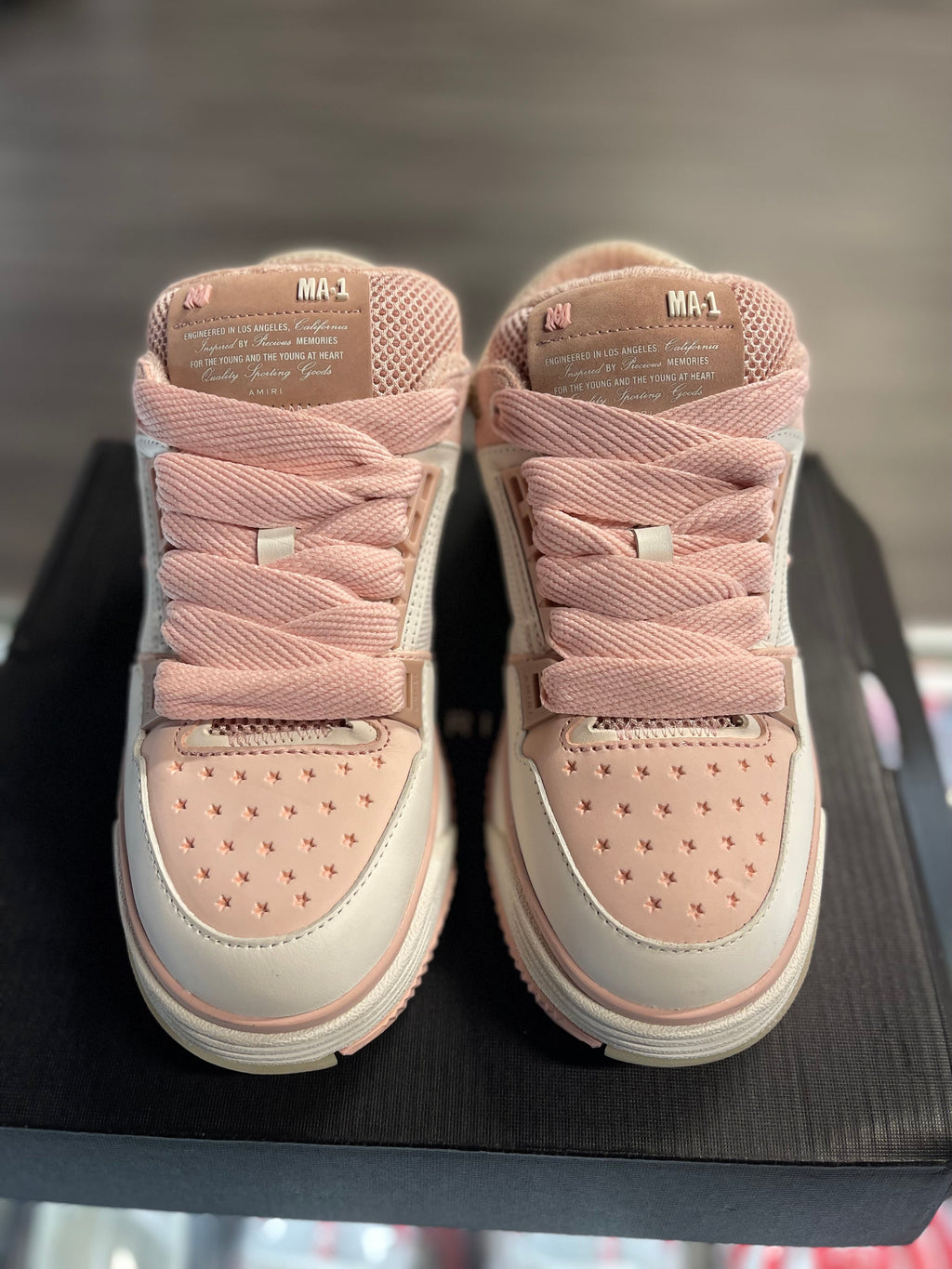 Amiri MA-1 "White/Pink"