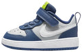 Nike Court Borough Low "Grey Fog Mystic Navy""
