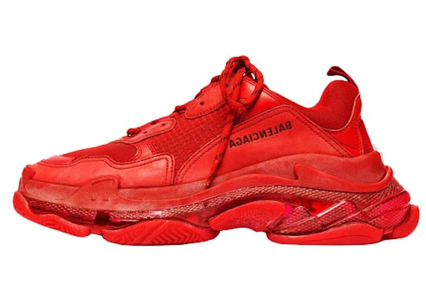 Balenciaga Triple S "All Over Red"