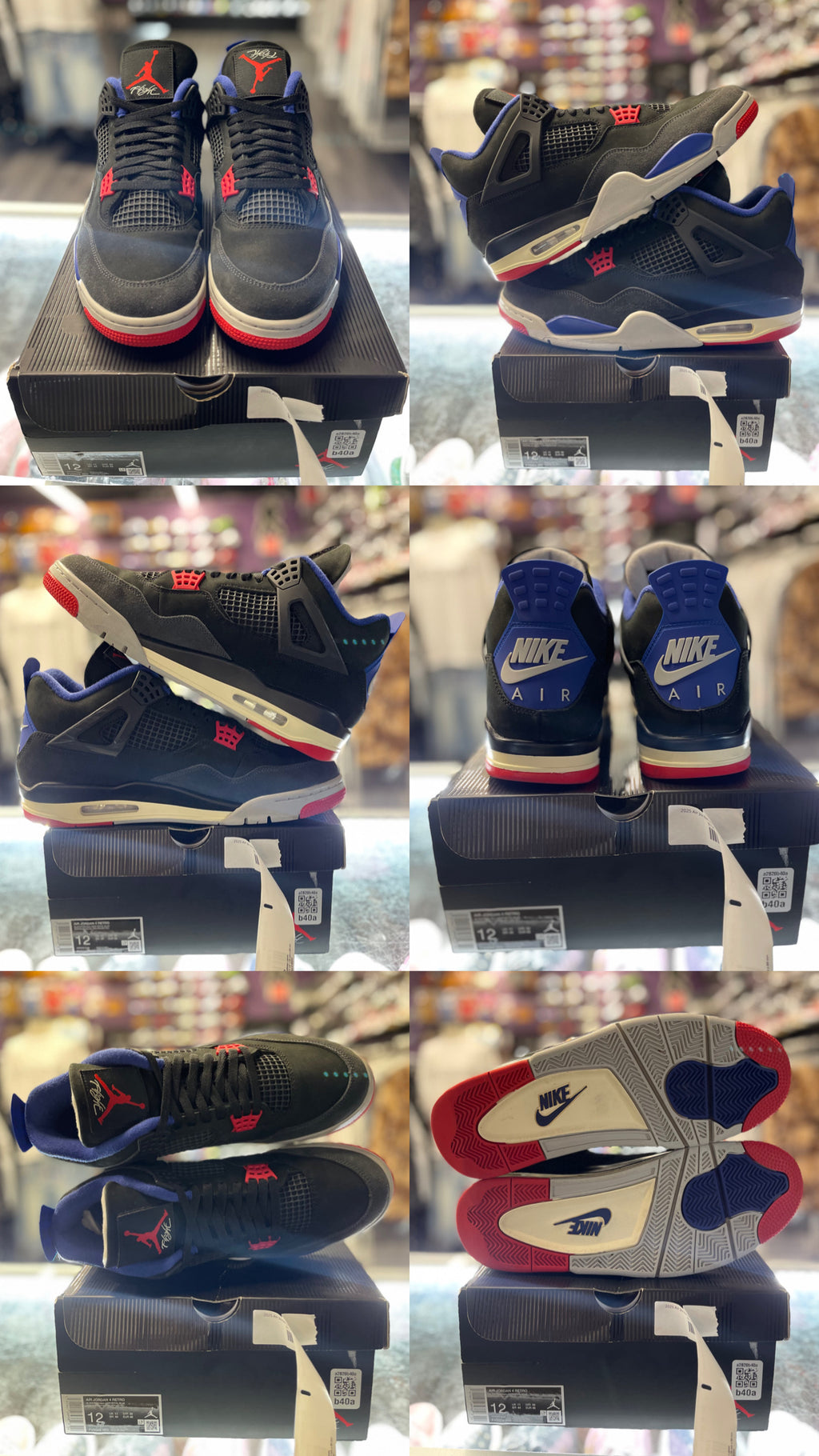 2025 Air Jordan Retro 4 "Rare Air White Lettering"