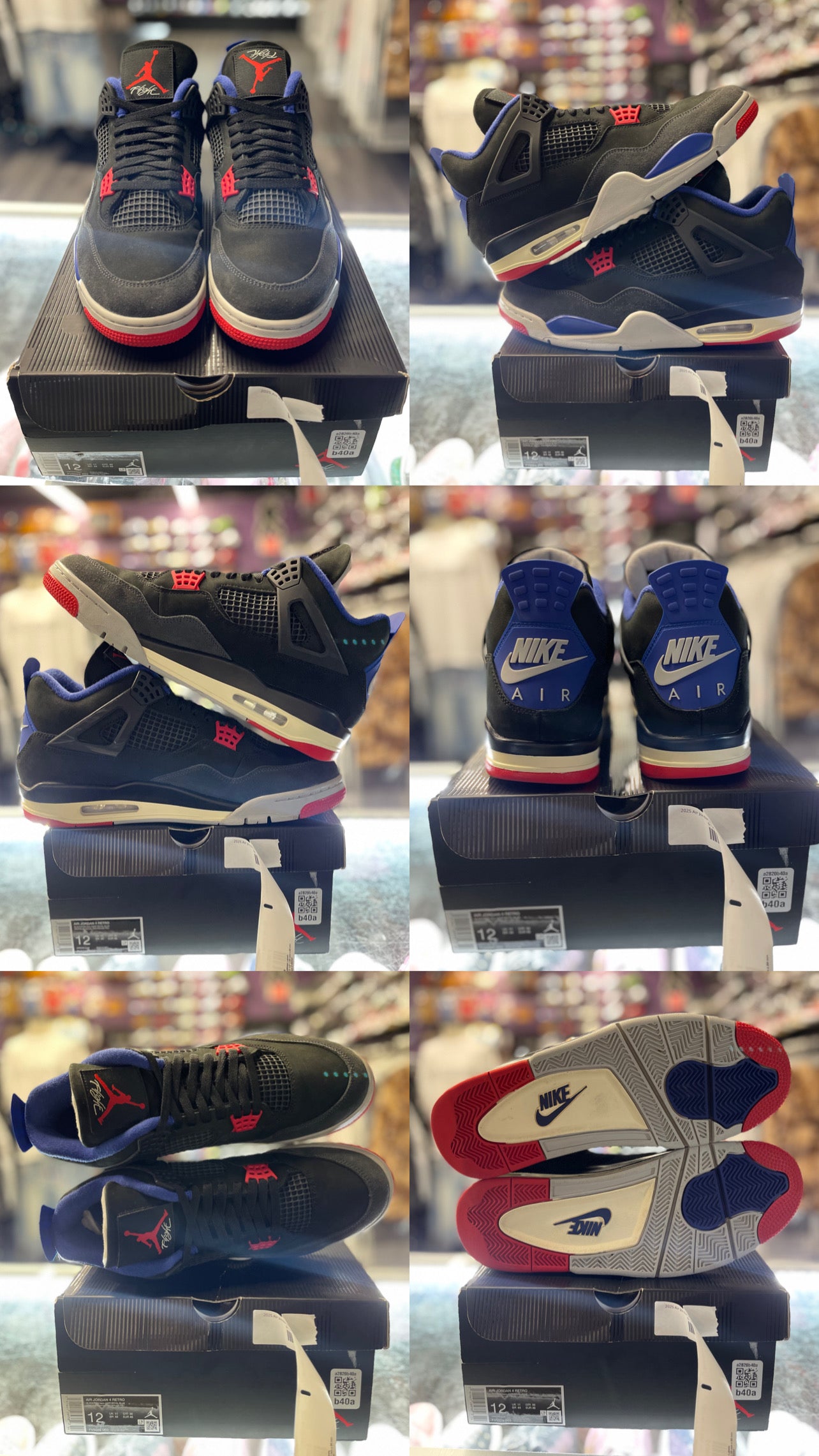 2025 Air Jordan Retro 4 "Rare Air White Lettering"