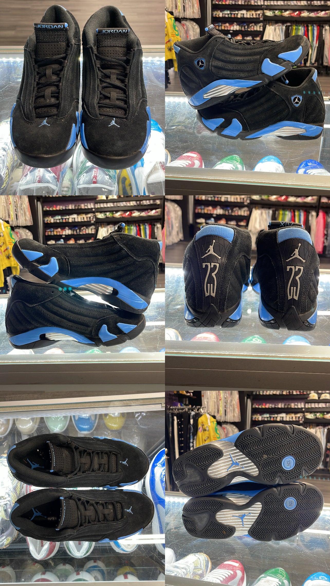 2026 Air Jordan Retro 14 "Black University Blue"