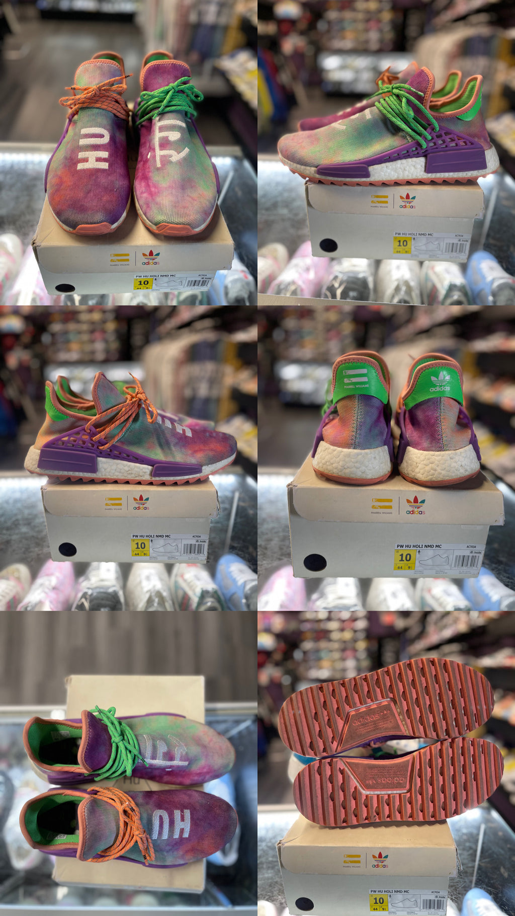 2018 Adidas Human Race NMD "Pharrell Holi Festival (Chalk Coral)"