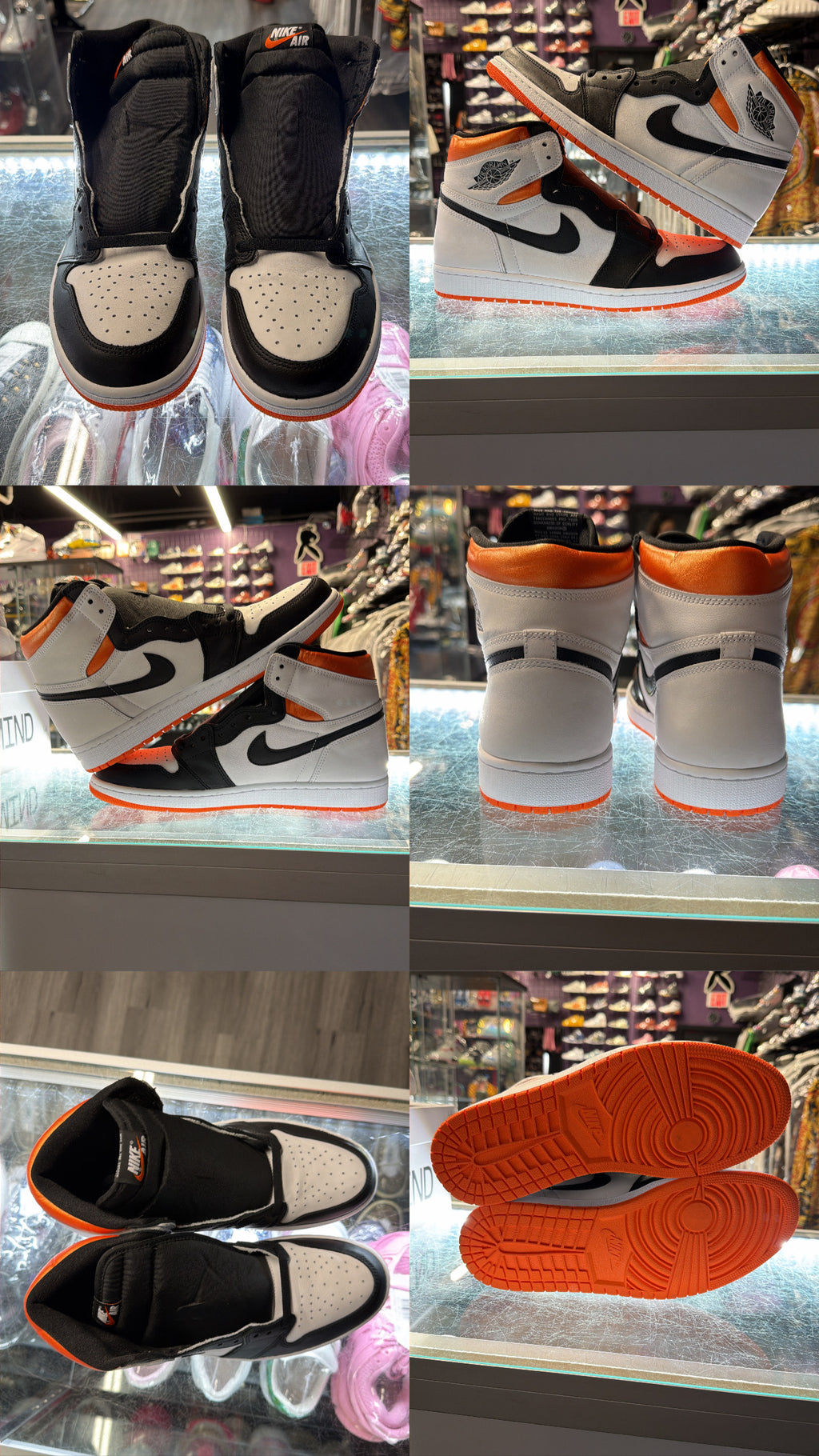 2021 Air Jordan Retro 1 High OG "Electro Orange"