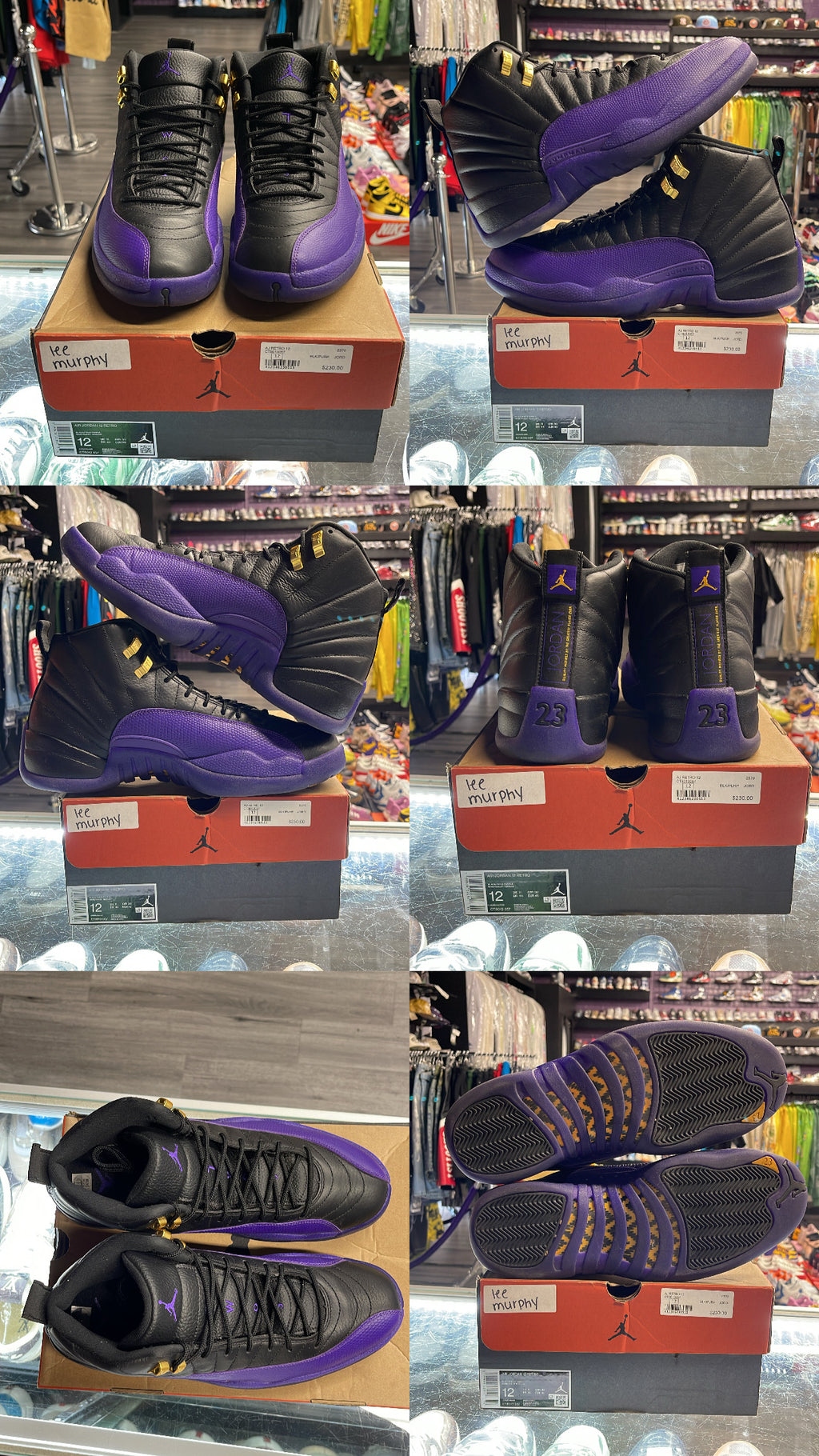2023 Air Jordan Retro 12 "Field Purple"