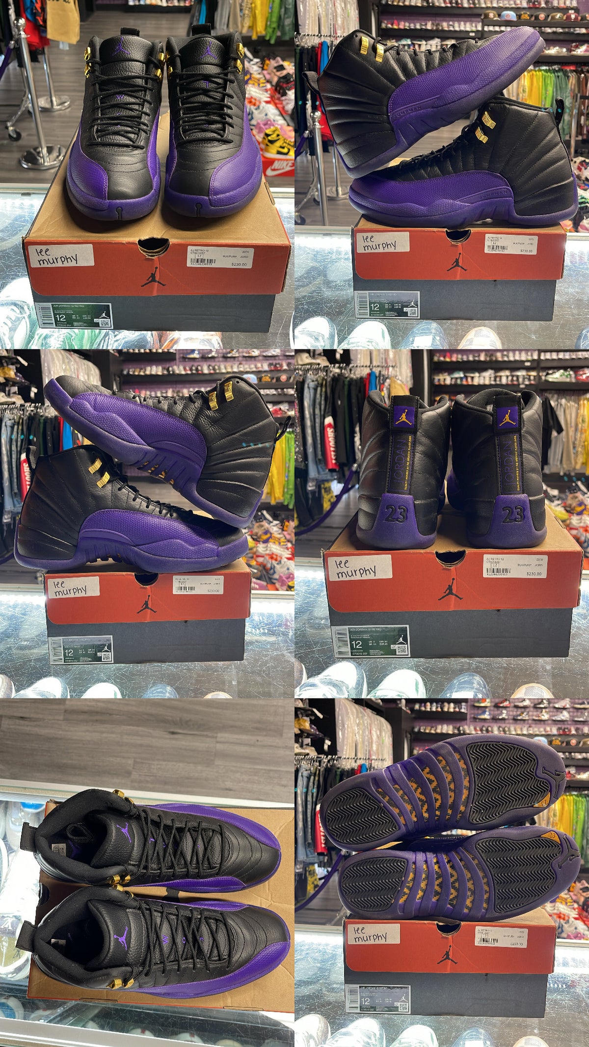 2023 Air Jordan Retro 12 "Field Purple"