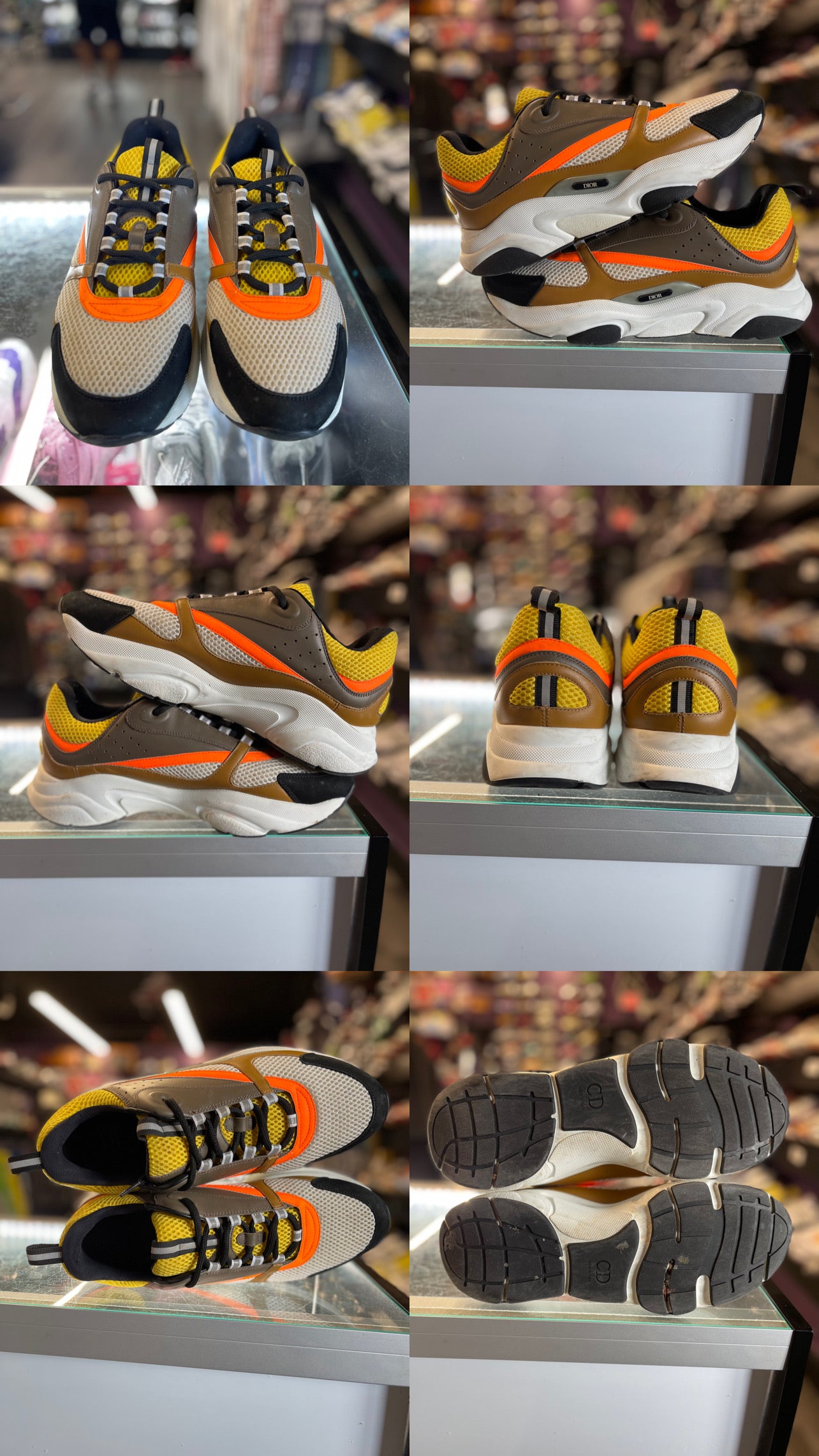Christian Dior B22 "Brown/Orange"