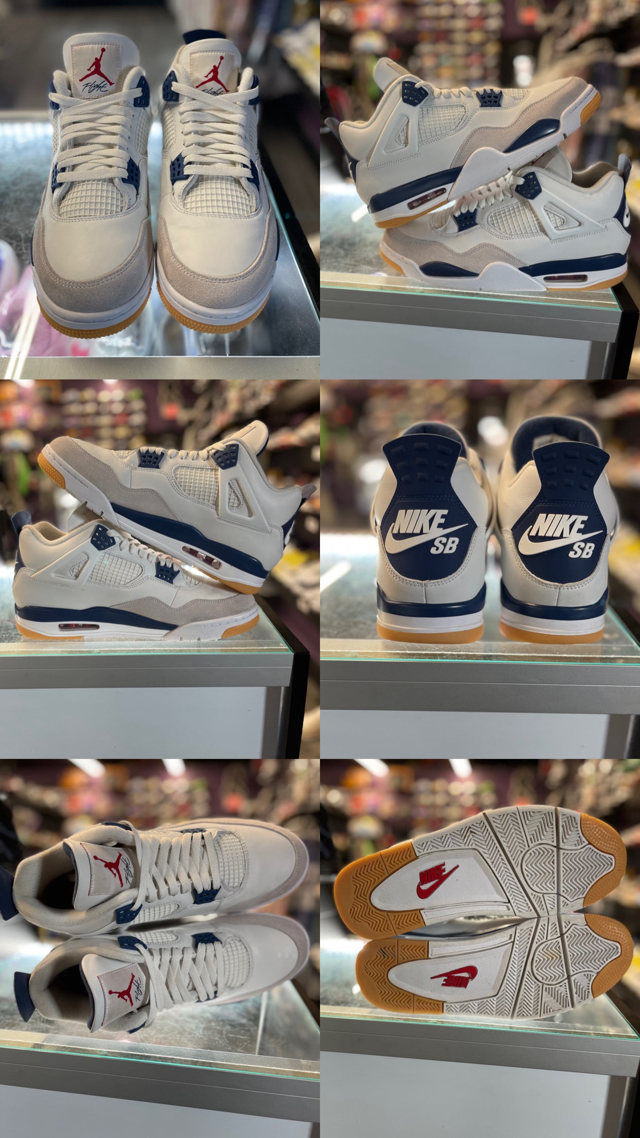 2025 Air Jordan Retro 4 SB "Navy"