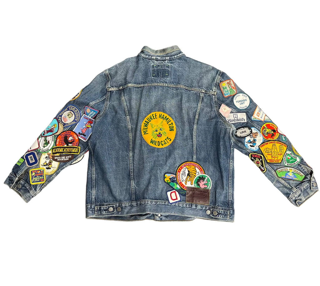 Vintage Denim Trucker Jacket Levi "Better With Age"