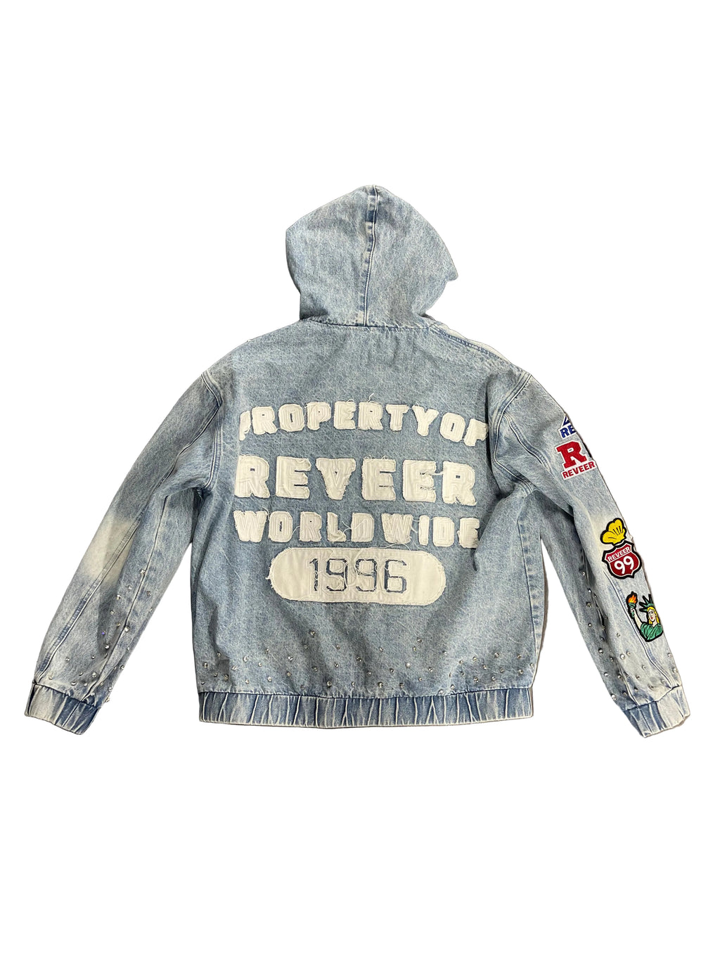 Reveer Heritage Zip-Up "Light Denim Wash"