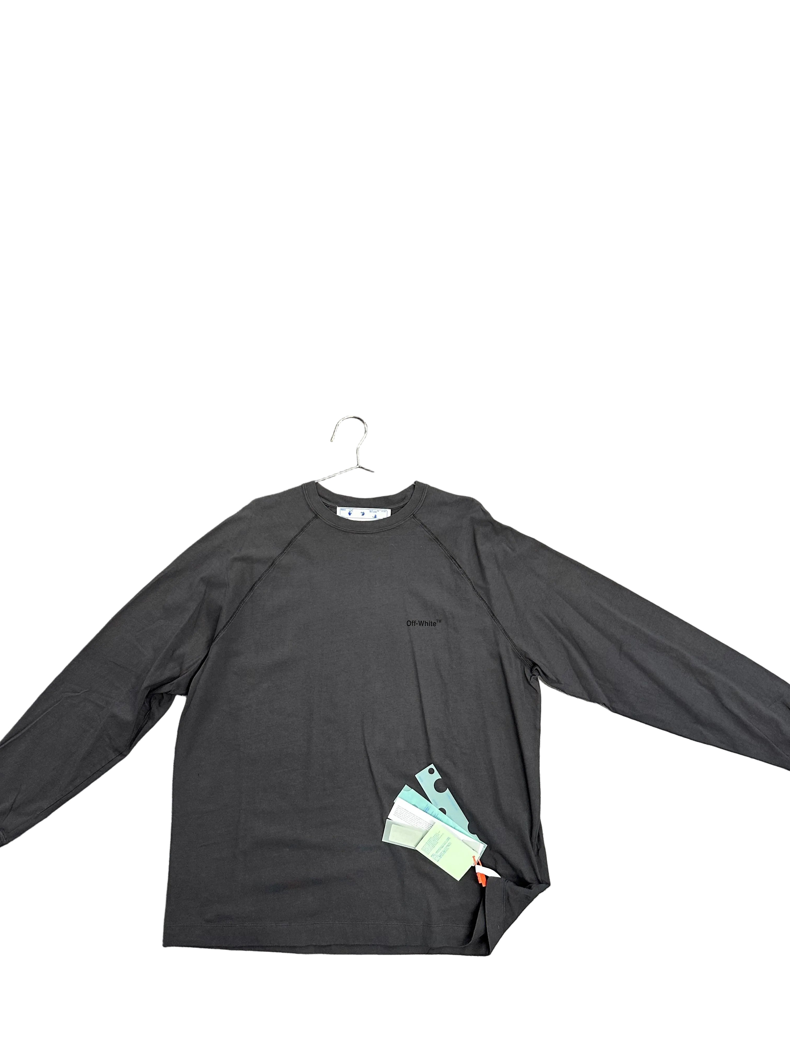 Off-White Tee "Charcoal" (L/S)