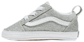 Vans Old Skool Crib "Glitter Silver"