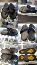 Gucci Web Stripe Sandals "Bee Motif"