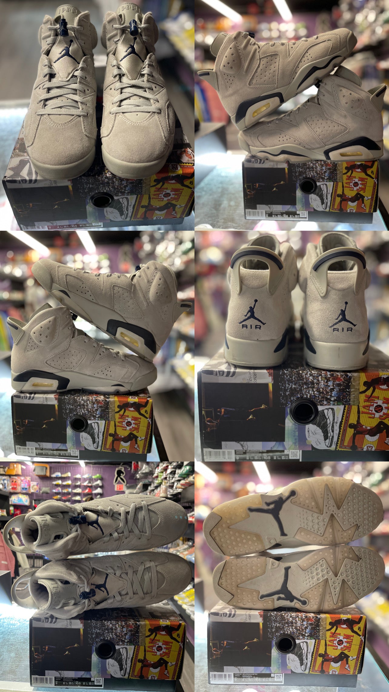2022 Air Jordan Retro 6 "Georgetown"