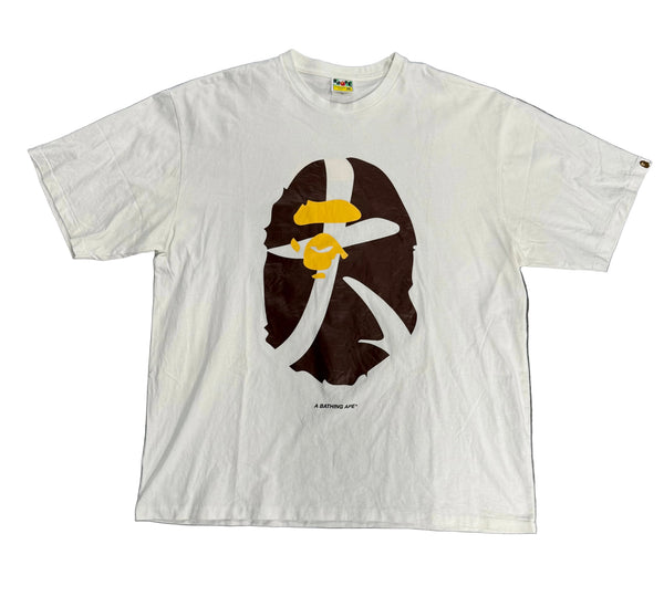 Bape Tee "Spray Print Ape Head"