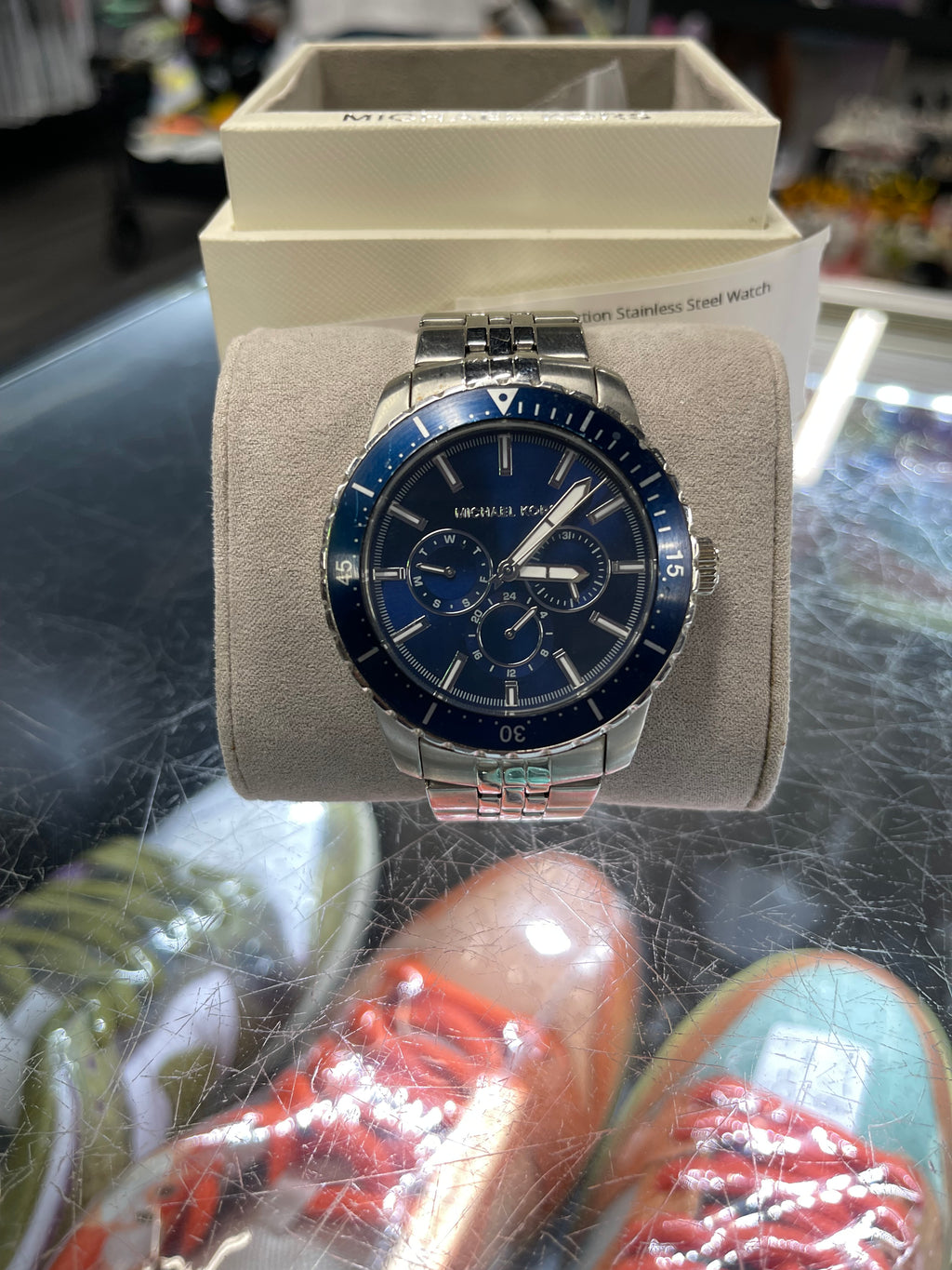 Michael Kors Cunningham Multifunction Stainless Steel Watch