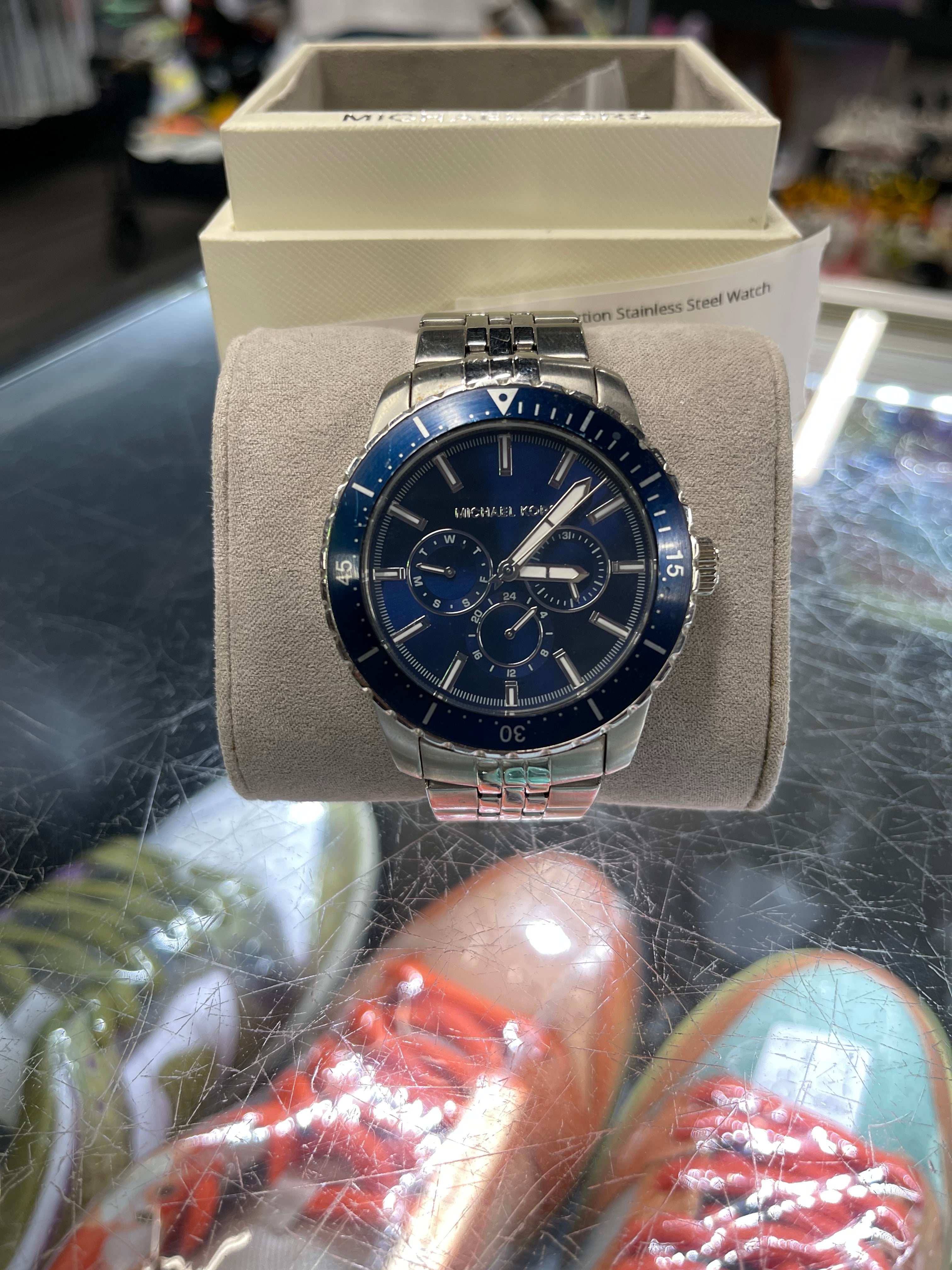 Michael Kors Cunningham Multifunction Stainless Steel Watch