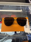 Louis Vuitton Gold Toned Monogram Top Bar