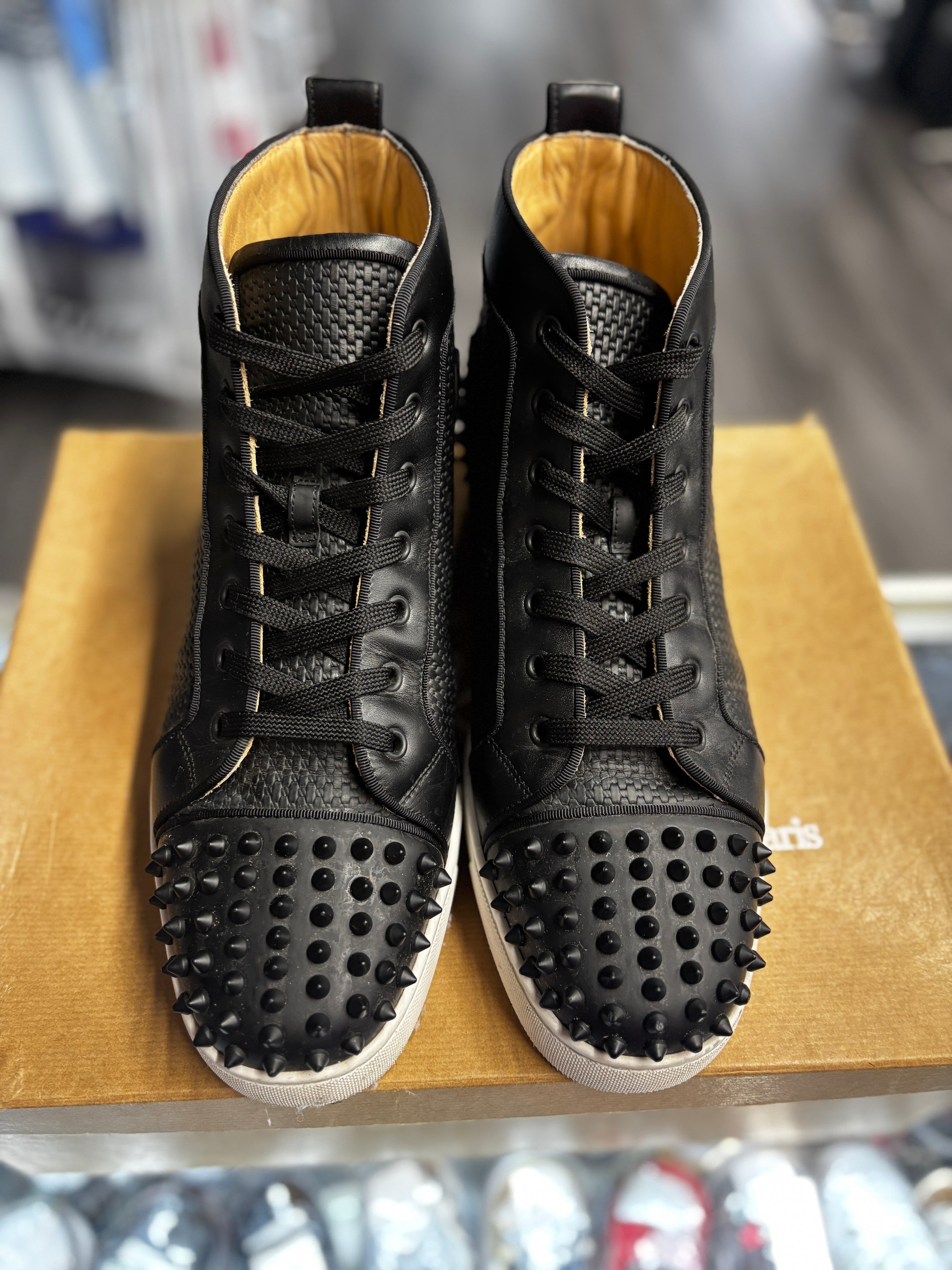 Christian Louboutin Spike High "Black"